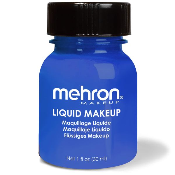 Mehron Liquid Face Paints - Blue BL (1 oz