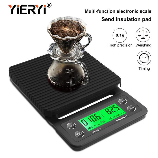 With Timer for Food Balance Weighing Mini Household Weighing Scale