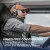 Trucker Wireless Headset Bluetooth 5.2 Earpiece Mic Earpad with Noise Cancelling