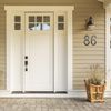 YICC 5.6 Inch Hammered Cast Iron House Numbers