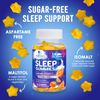 Sleep Melatonin Gummies for Adults Sugar Free - Natural Melatonin Sleep Gummy, Extra Strength Gummy Supplements, Sleep Support Vitamin Supplement, Vegan, Gelatin Free, Non-GMO, 6mg, 120 Sleep Gummies