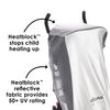 Diono Sun & Insect Net for Pushchairs and Car Seats, White,40312