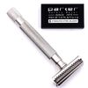 Parker Sicherheitsrasierer Satin-Chrom Halb-Slant