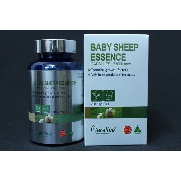 Careline Baby Sheep Placenta Essence 33000mg 200 Capsules for women