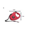martin Retractable Lead Medium Tape 5m Black