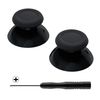 eXtremeRate Replacement 3D Joystick Thumb Stick for PS5 Controller, Analog Thumb Stick for PS4 Slim Pro Controller, Driver Included [Black]