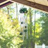 23" Long Green Tractor Round Top Wind Chime