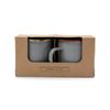 BAREBONES Enamel Cup Set of 2, Stone Blue