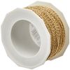 Präsent - Loire Cord Ribbon Gold 50 m length - 2 mm width