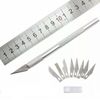 2 Exacto Knife Set Razor Blades Kit 60 Pack Refills Cutter Precision Best Value
