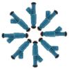 OCPTY High Performance Fuel Injector, 8pcs 4 Holes Replacement, Compatible with 0280155715, Blue
