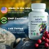 Men's Multivitamin & Mineral Complex, Blended Male Support Complex by Todicamp