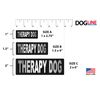 Dogline "Therapy Dog Removable Patches, Small/Medium