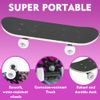 Unibos Kids Childrens Beginner Assorted Design Mini Skateboard Assorted