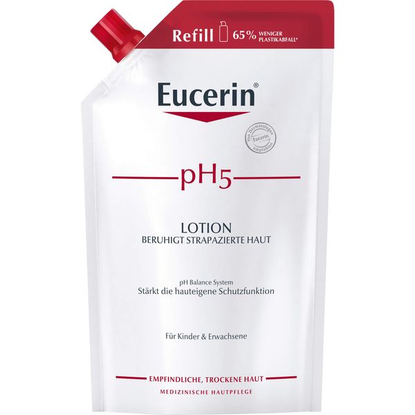 Eucerin pH 5 Lotion Refill Bag for Sensitive Skin 400ml Lotion