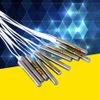 10pcs PT100 Temperature Sensor Probe, Temperature Probe, PT100 Waterproof Sensor Probe for Temperature Controller