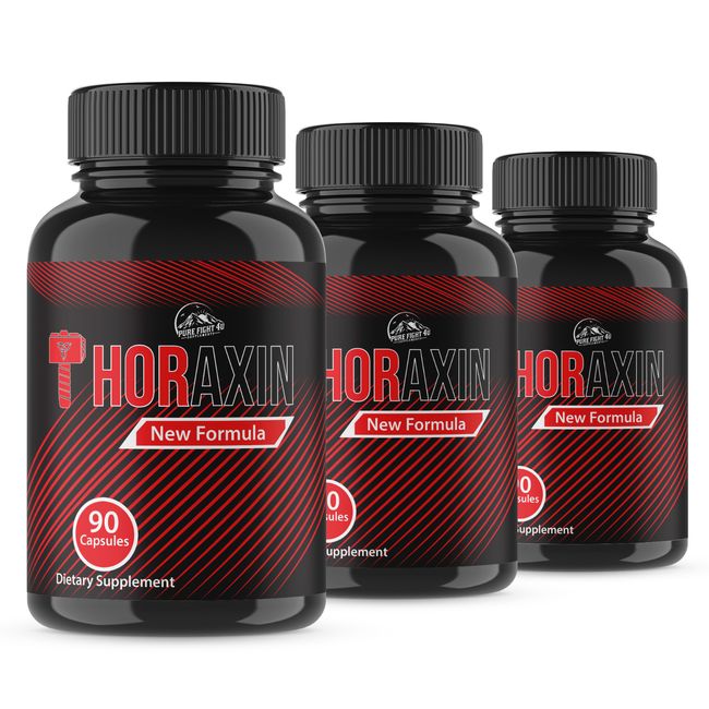 Thoraxin Dietary Supplement 3 Bottles 270 Capsules