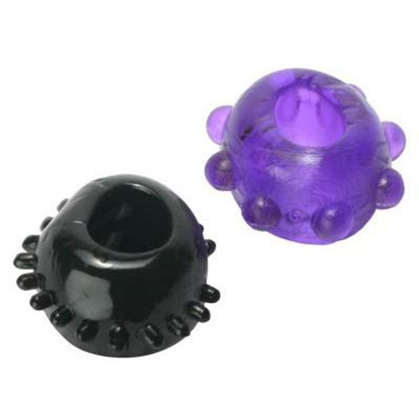 Black Gummy Erection Ring