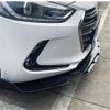 Universal Fit For Saturn LS 00-04 Front Lower Lip Splitter Spoiler Black 2 Layer