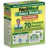 NeilMed's Sinus Rinse Extra Strength Pre-Mixed Hypertonic Packets, 70 Count Box