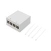 Digitus Desktop Modular Blank Patch Panel, shielded, 4-port