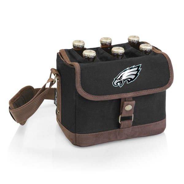 PICNIC TIME Philadelphia Eagles Beer Caddy Cooler Tote with Opener