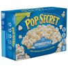 Pop Secret Microwave Popcorn, Homestyle Butter Flavor, 3.2 Oz Sharing Bags, 3 Count (Pack of 6)