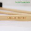 Eco-friendly bamboo toothbrush. Mambo Bambo
