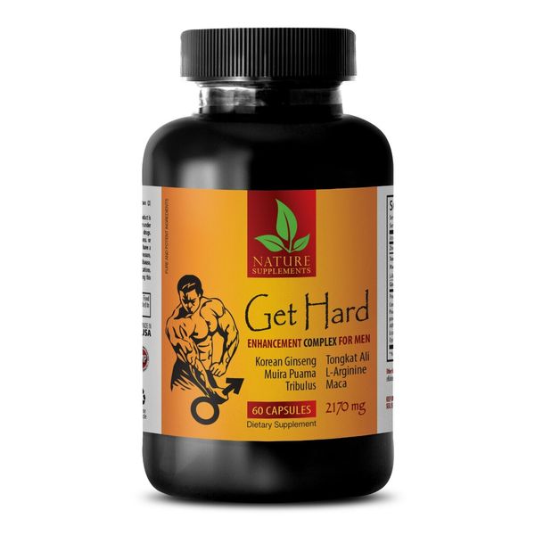 fast acting performance enhancer pills - GET HARD 2170mg - 1 Bottle 60 Capsules