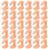 Jubaopen 30PCS Practice Fingers for Acrylic Nails False Finger Practice Nails Manicure Practice Finger Plastic Finger Model for Acrylic Gel Nail Art Training Display DIY Decoration(Skin Color)