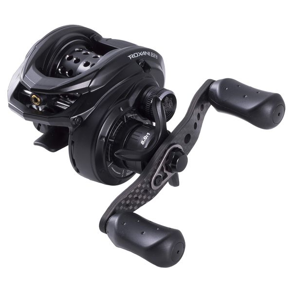 Abu Garcia Roxani BF8-L Baitcasting Reel, Left-Handed, Favored by Professional Angler Mamoru Kagiya