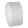 Ø 125mm / 5 inch Coupling Connector for T-Piece, Bend, Reducer - Plastic Round Sleeve