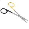 New Sharp Iris Scissors Straight TC 11.5cm Surgical Dental Surgery Dissecting CE