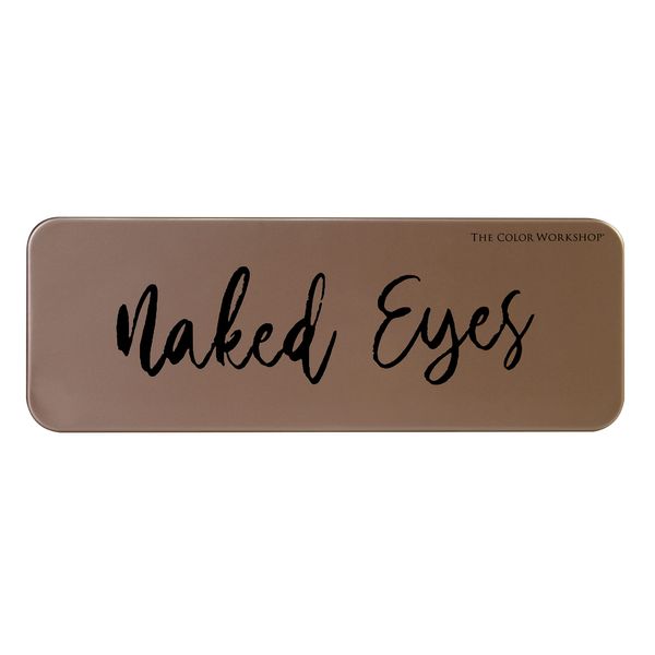 Essentials Naked Eyes - Eyeshadow Palette - Palette with 12 Natural Eyeshadow Shades, Professional Makeup Kit to Always Keep in Your Bag - Makeup Gift Set for Girls, Teenagers and Women