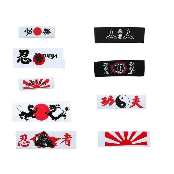 Lees Martial Arts - Karate Headbands (Tiger & Dragon)