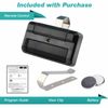 For LiftMaster 811LM 1-Button 12 Code Dip Switch Garage Gate Remote Control
