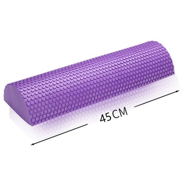 Half Round Yoga Block Foam Roller Balance Pad Pilates Massage Fitness Equipment Restore Physical