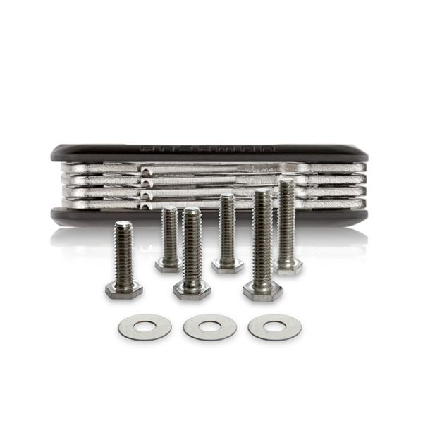 BASEMAN® Key Organiser Screw Set Standard (3-8 Keys), Replacement screw set - standard