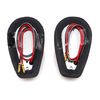 Motorcycle Fairing Indicators With Black Body And Amber Lens