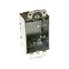 3 in. x 2 in. Switch Box, 1-1/2 in. Deep, NMSC Clamps, Plaster Ears