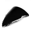 Windshield WindScreen Double Bubble for Yamaha YZF R6 2003-2005 R6S 06-09 Black