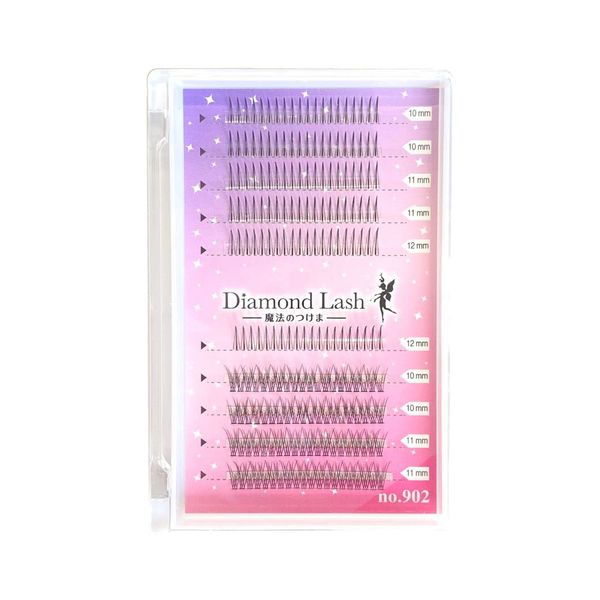 DiamondLash One Phone Lash Series Partial False Eyelashes (no.902 (0.4 - 0.5 inches (10 - 12 mm))