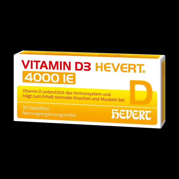Vitamin D3 Hevert 4000 IE, 30 St. Tabletten Hevert-Testen