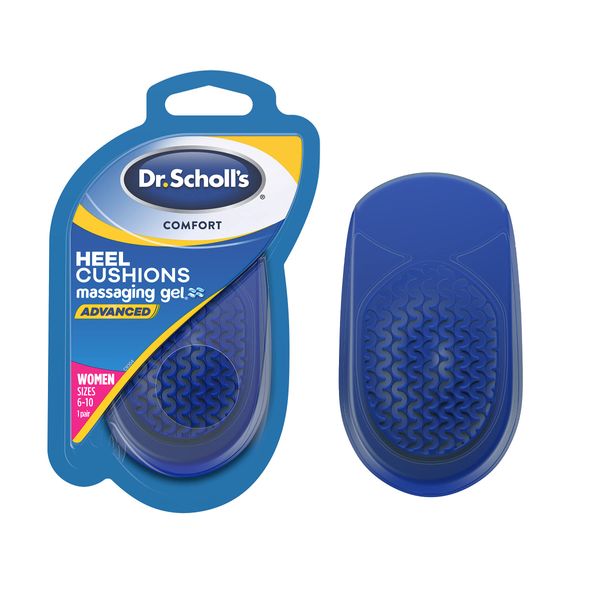 Dr. Scholl's Comfort Heel Cushions for Women, 1 Pair, Size 6-10