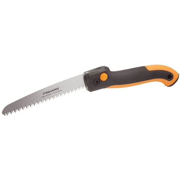 Fiskars 7" Power Tooth Softgrip Folding Saw-(390680-1001)