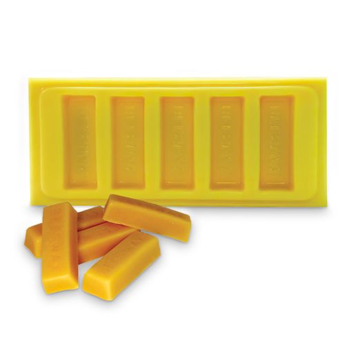 Mann Lake 1-Ounce Beeswax Bar Mold, Makes 5 x 1 oz Blocks, Easy Release Reusable Rubber Molds for Soap, Candle & Wax Block Crafting, Flexible Molding Tool for DIY, Handmade & Natural Projects