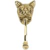 Polished Brass Cat Head Door Knocker