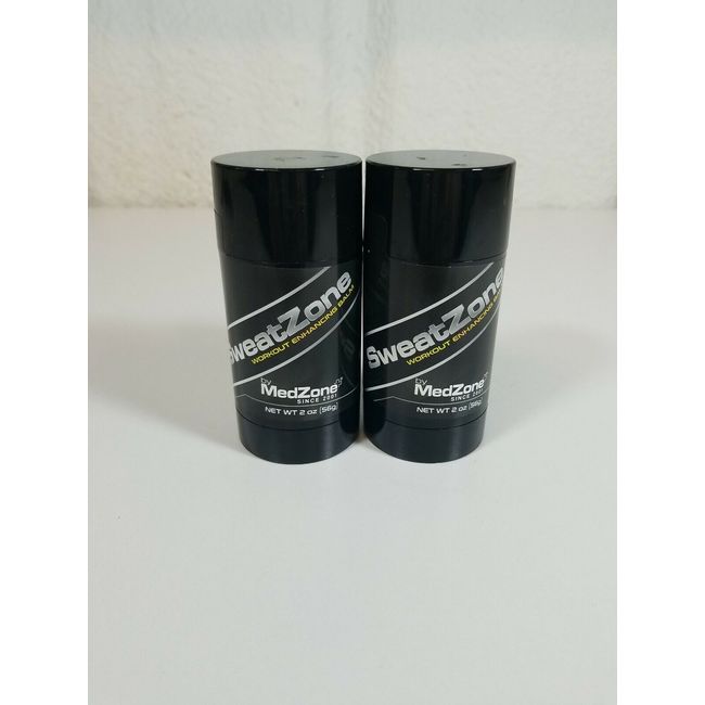 Lot of 2 NEW Sweat Zone Workout Enhancing Balm 2 oz Gel Stick Premium Enhancer