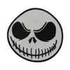 Jack Skeleton Face Logo Embroidered Iron on Patch Sew on Badge Applique for Clothes
