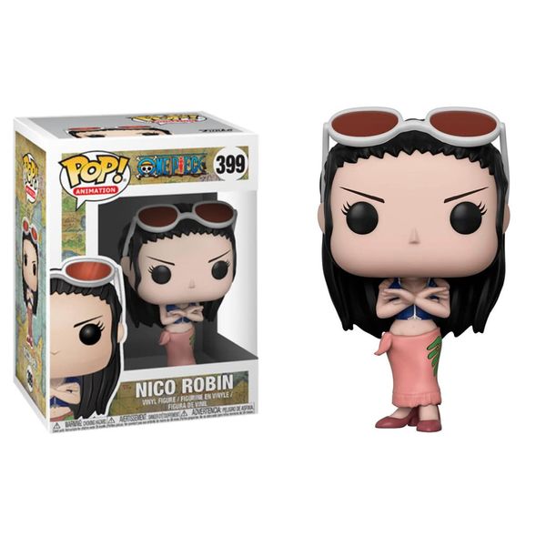 POP One Piece - Nico Robin Funko Vinyl Figure (Bundled with Compatible Box Protector Case) Multicolor 3.75 inches